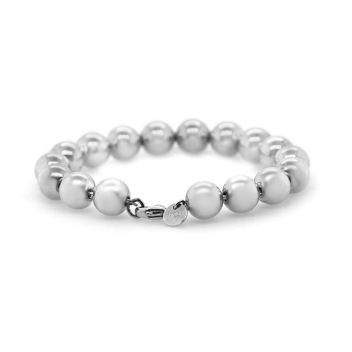 Tiffany  Co. Silver Beaded Ball Bracelet