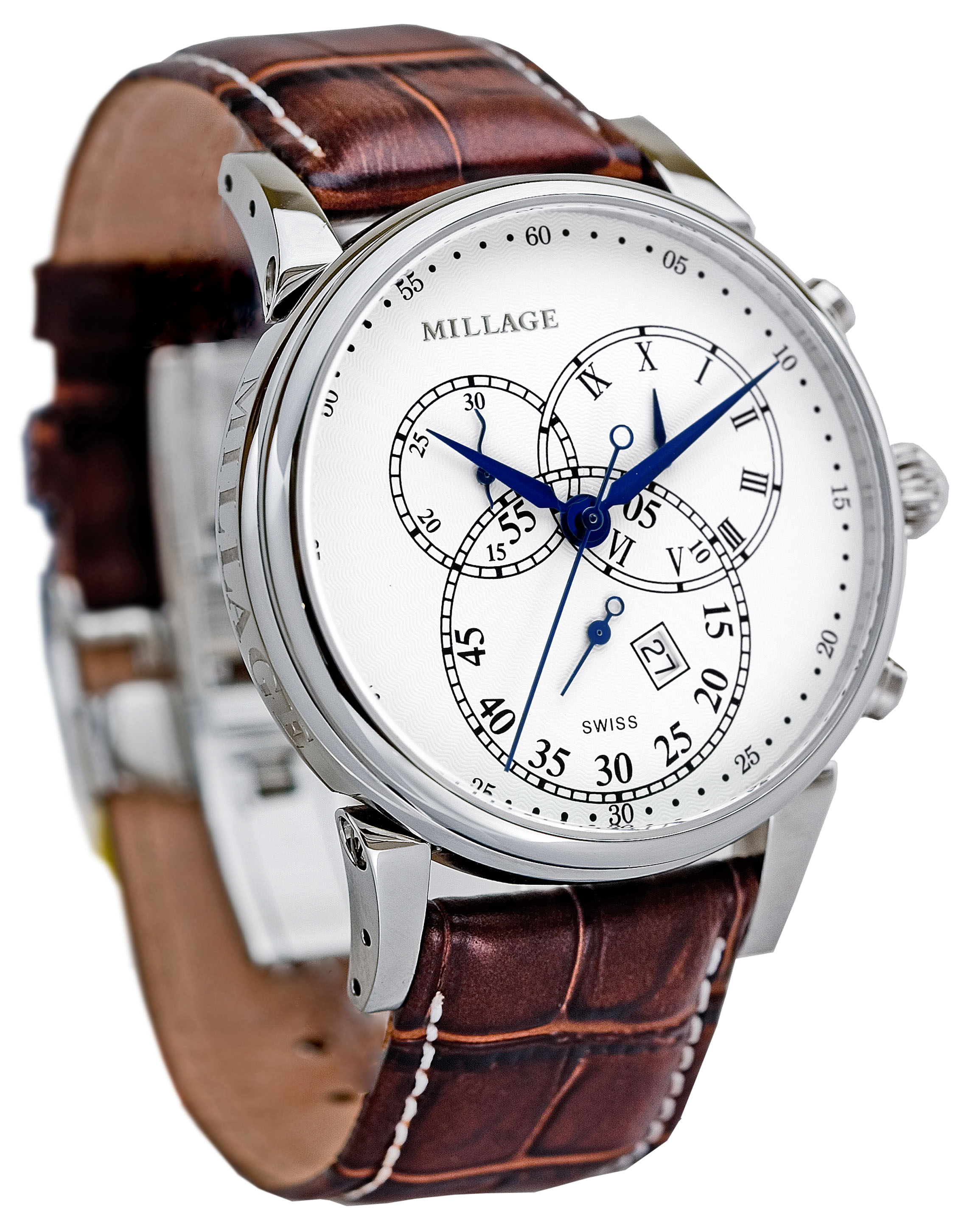 M2426-BROWN-WHITE/MILLAGE WATCHES