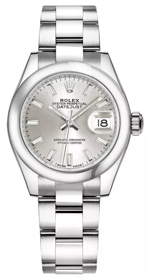 Rolex Lady-Datejust Silver Dial Stainless Steel Luxury Watch Discounted Online