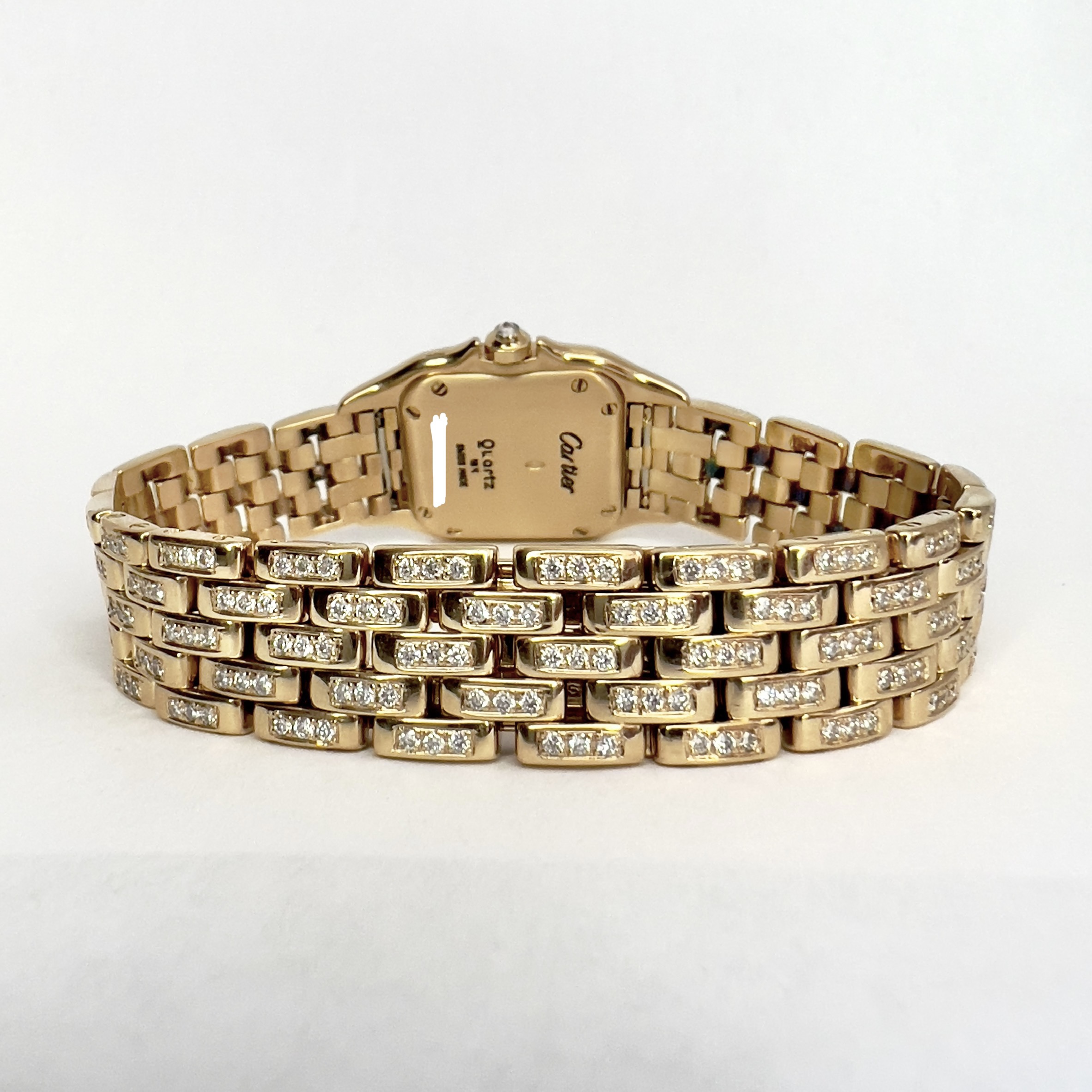 CARTIER PANTHERE 22mm 18K Yellow Gold Diamond Watch | | Buy at TrueFacet