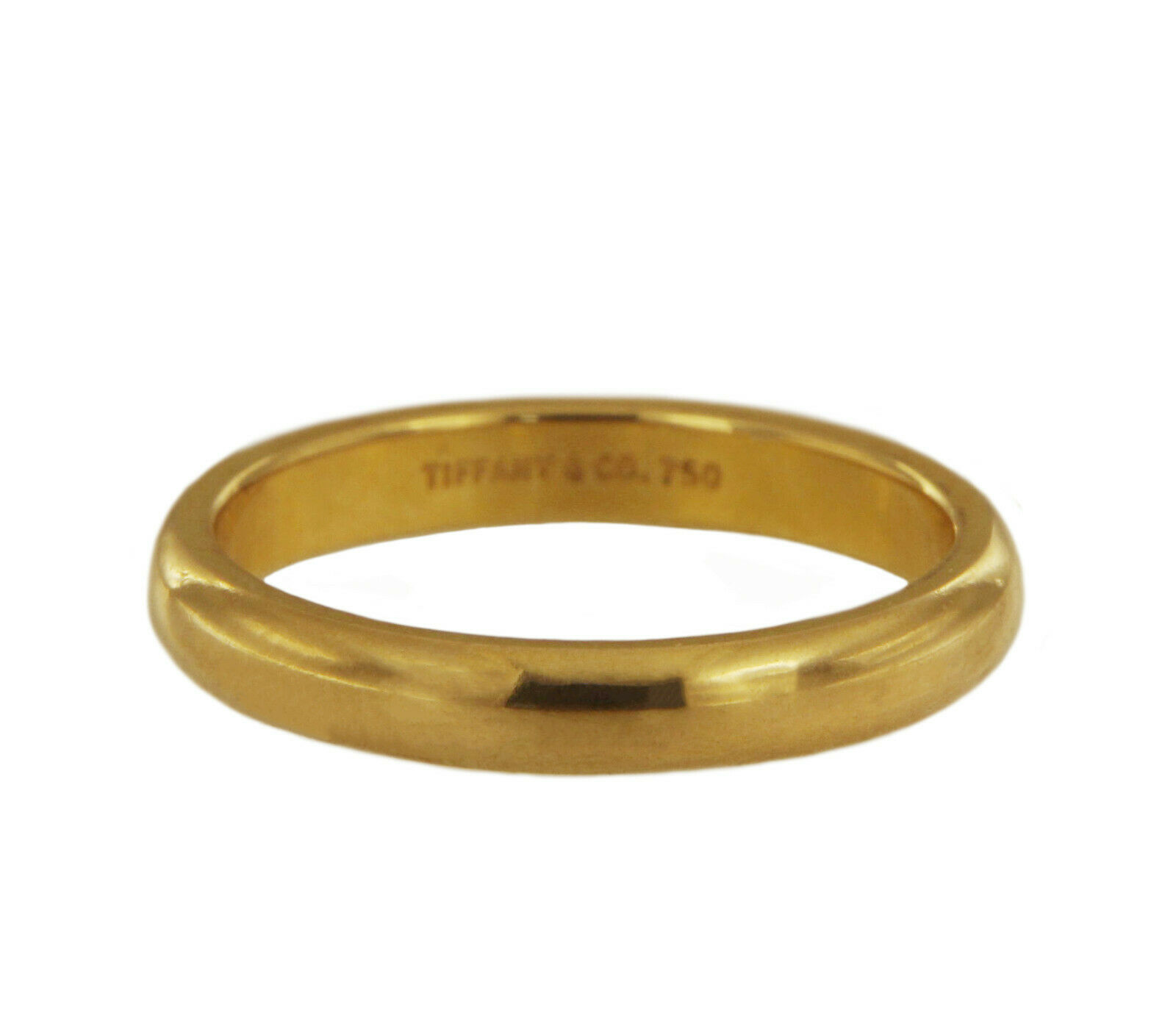 TiffanyCo. Classic Wedding Band Ring 3mm