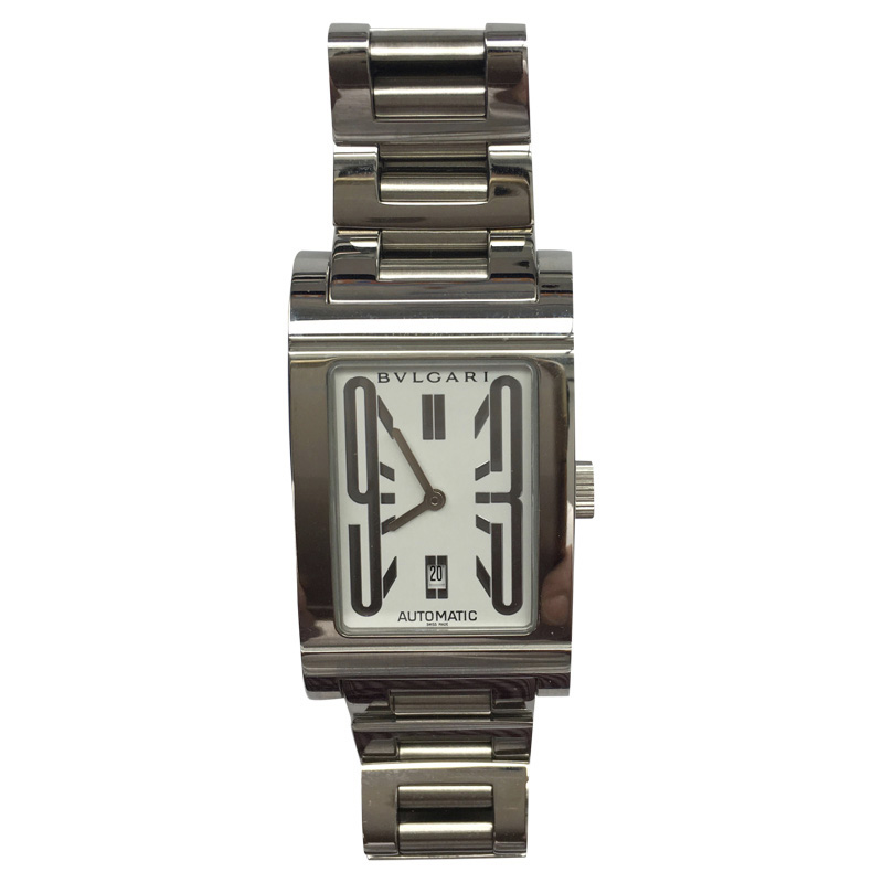 Bulgari Rettangolo RT45S 45mm Mens Watch