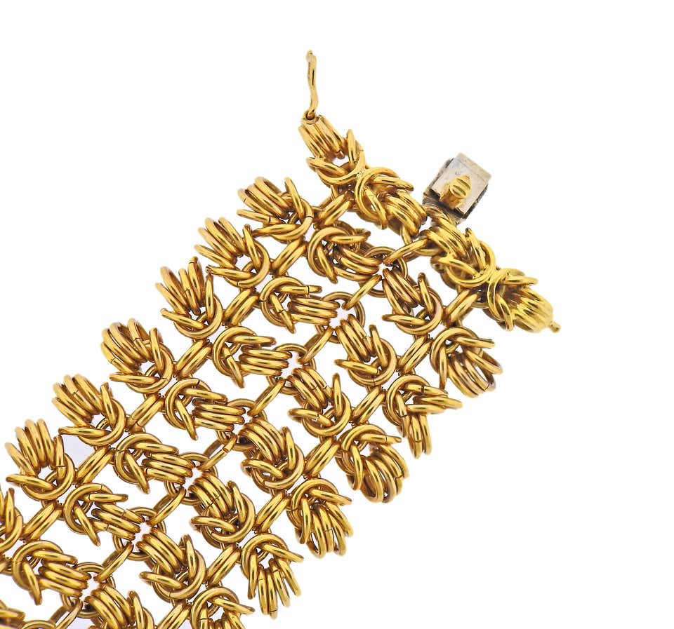 Bulgari Hercules Knot Gold Bracelet