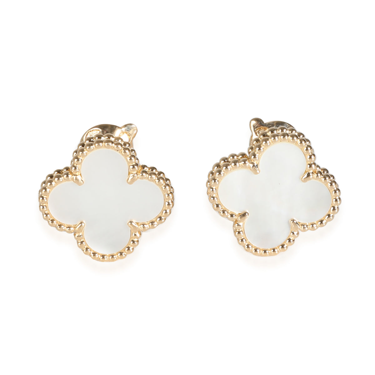 Van Cleef & Arples Alhambra Earrings in 18k Gold