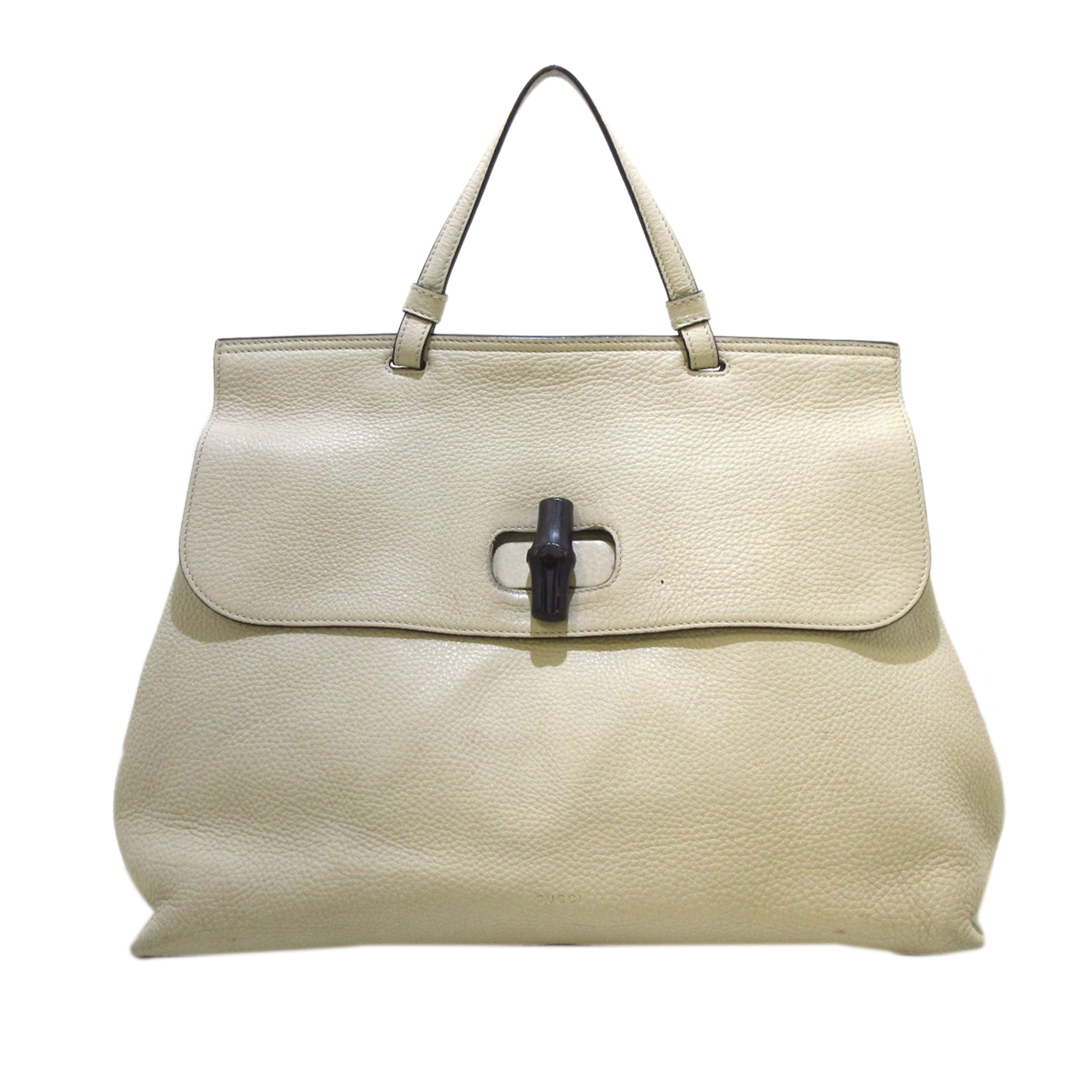 Gucci Bamboo Daily Leather Satchel