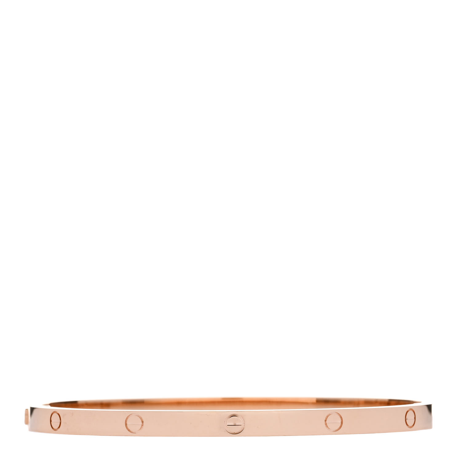 Cartier 18k Rose Gold Love Bracelet Sm