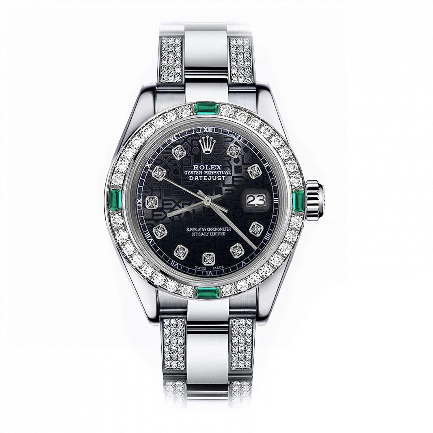 Rolex Diamond 179174 26mm Womens Watch
