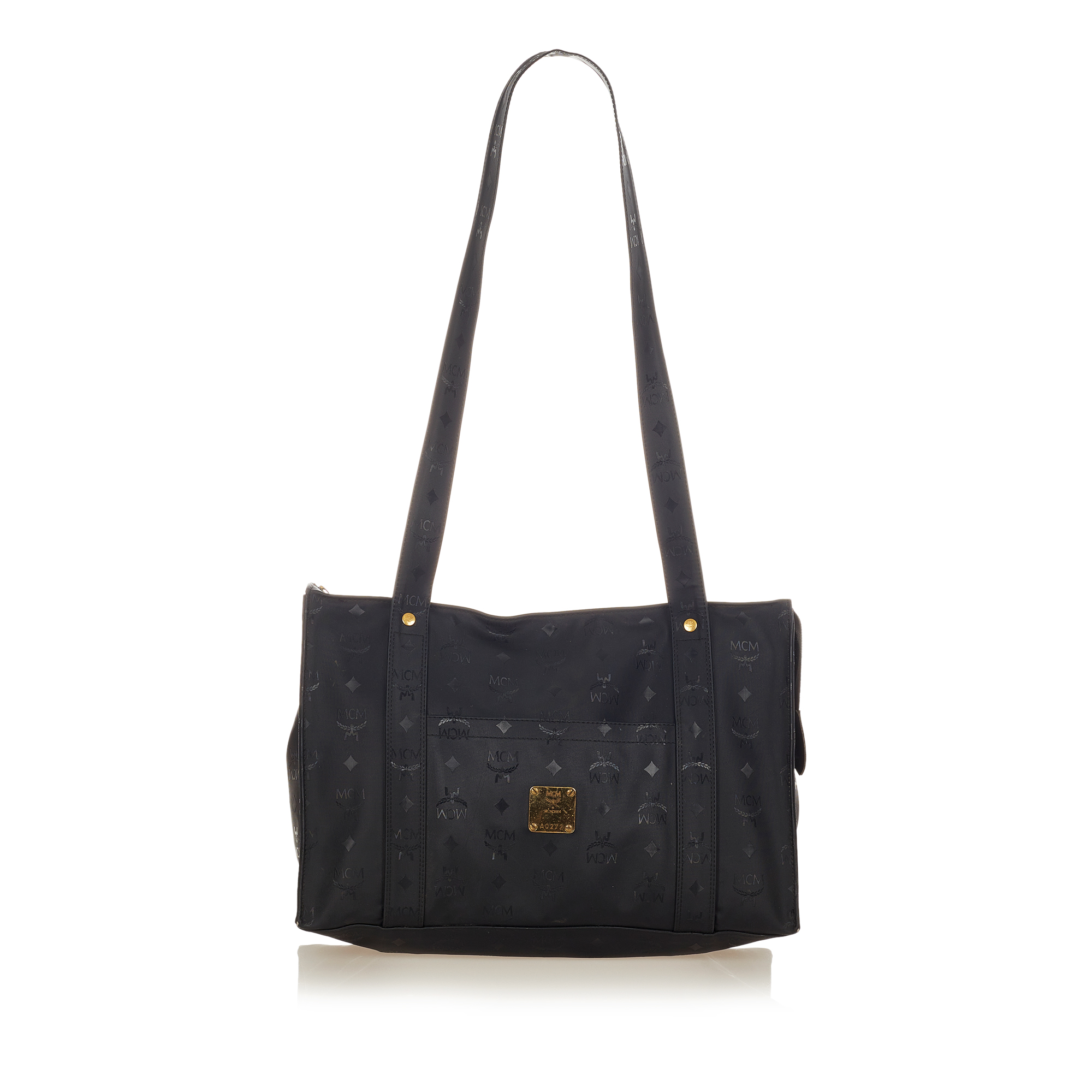 MCM Visetos Nylon Shoulder Bag