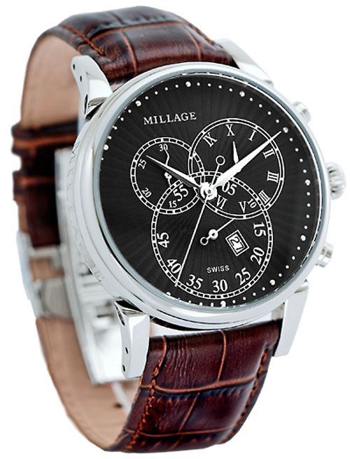 M2426-BROWN-BLACK/MILLAGE WATCHES