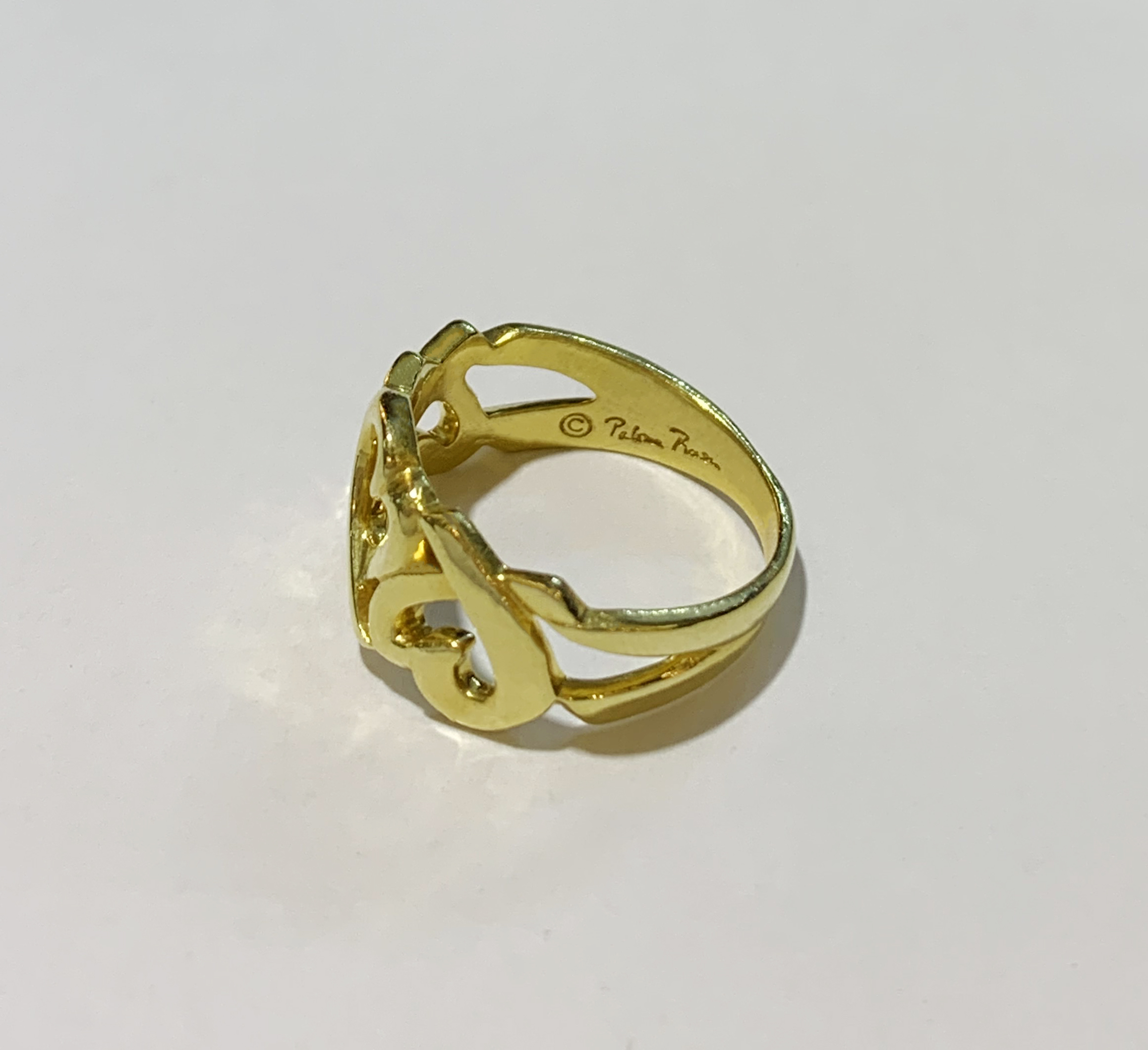 Tiffany & Co. Paloma Picasso 18kt Loving Heart Ring  display picture 1
