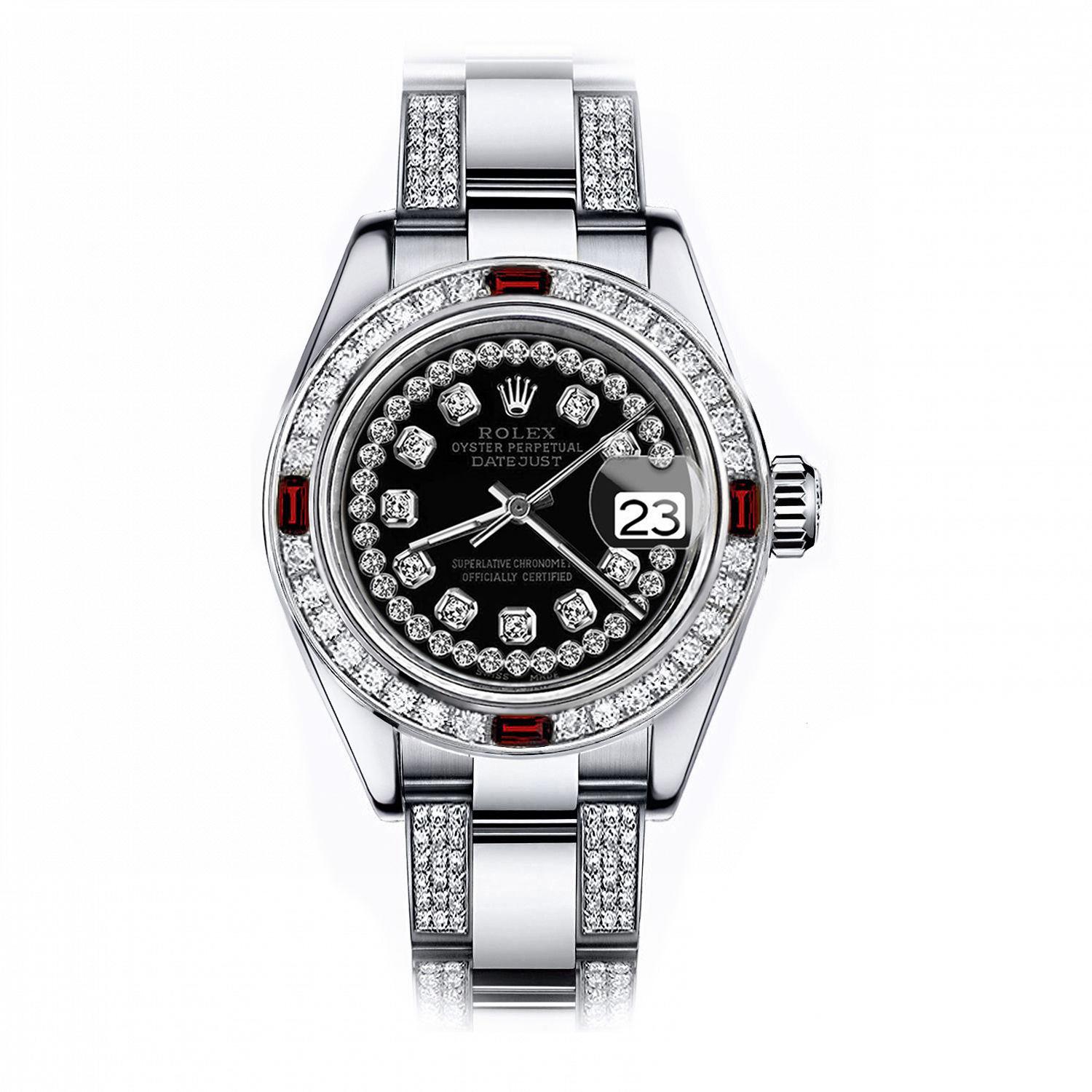 Rolex Diamond 179174 26mm Womens Watch