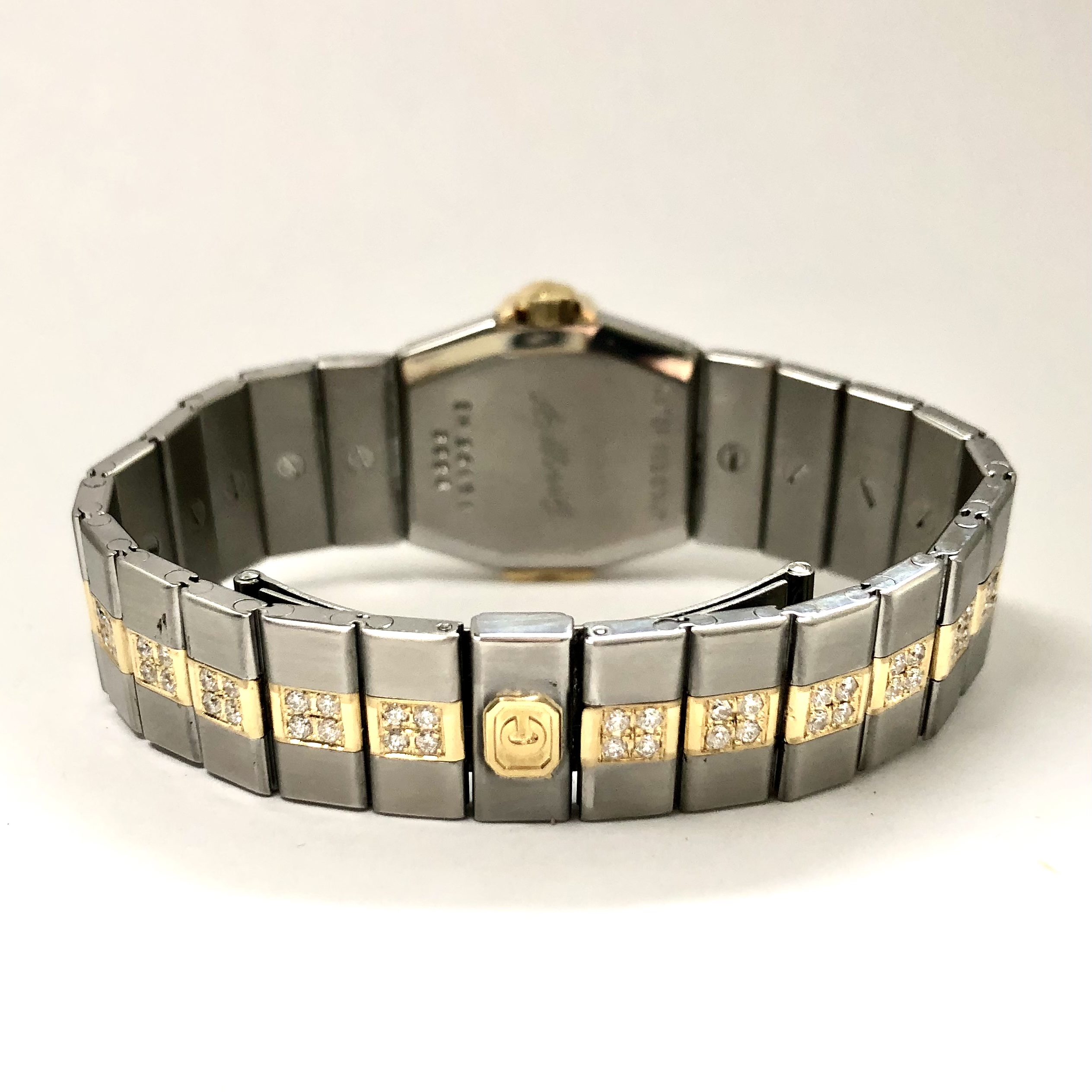 CHOPARD ST. MORITZ Quartz 24mm 18K Yellow Gold & Steel Watch 