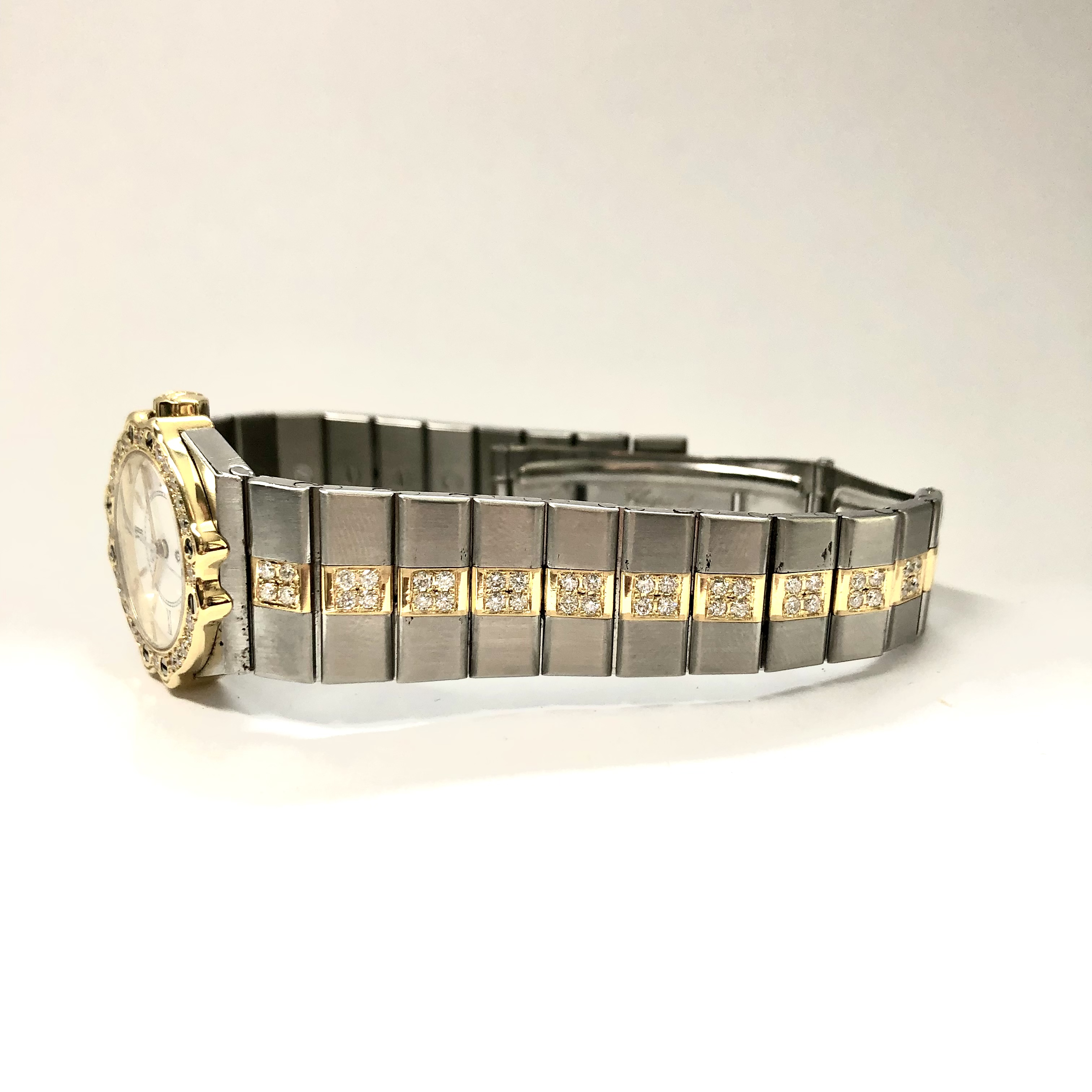 CHOPARD ST. MORITZ Quartz 24mm 18K Yellow Gold & Steel Watch  display picture 2