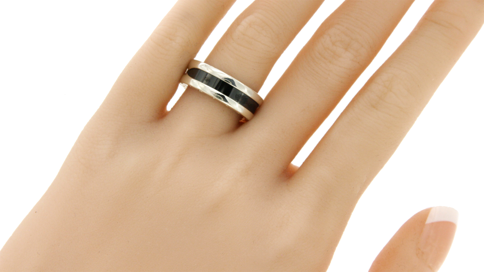 Bulgari Sterling Silver Save The Children Band Ring Size 6.25