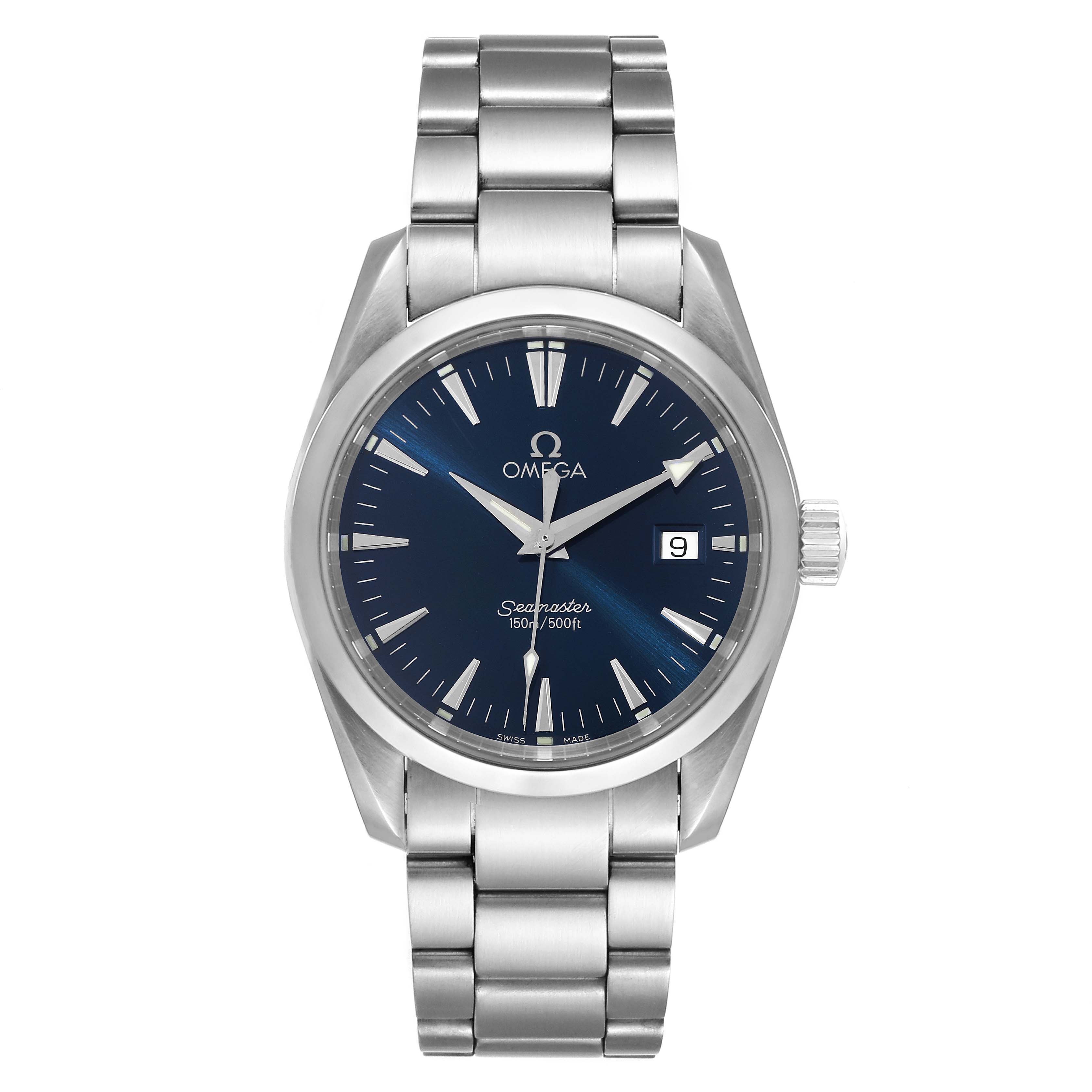 Omega Seamaster Aqua Terra Steel Mens Watch