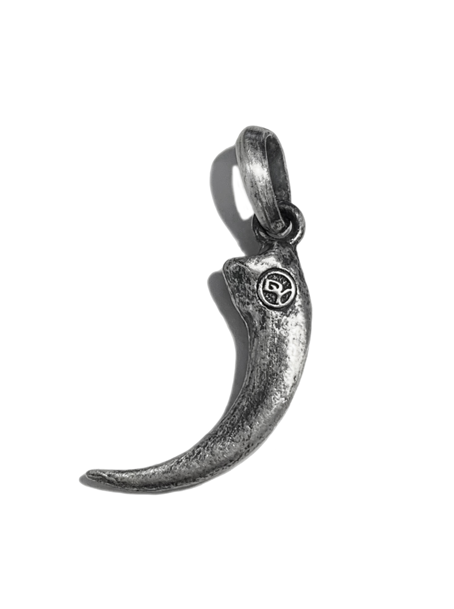 David Yurman Amulets Shark Silver Tooth Pendant