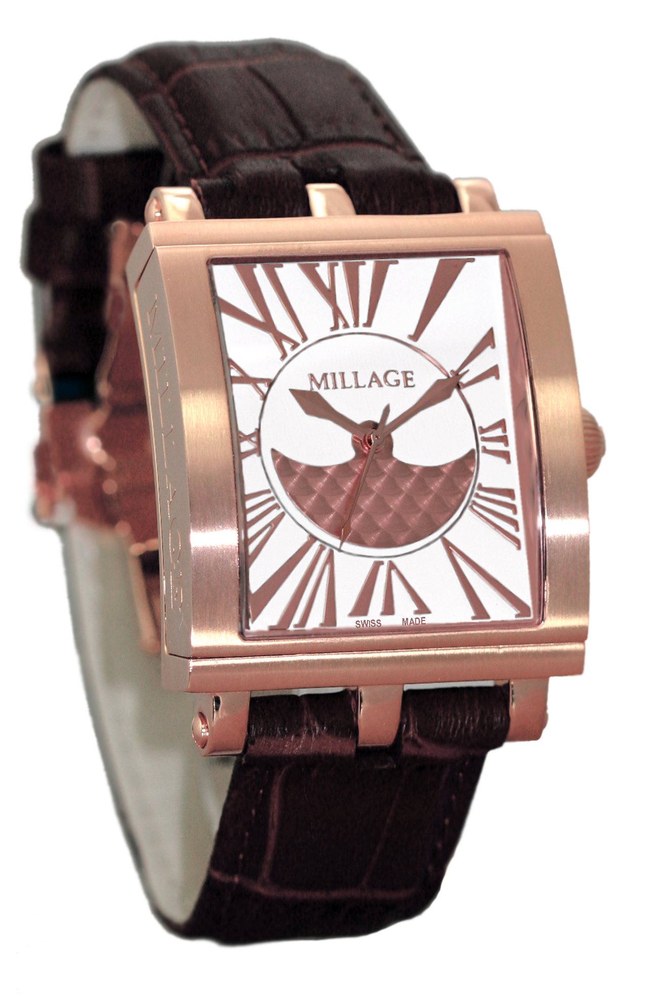 M4326-BROWN-WHITE/MILLAGE WATCHES