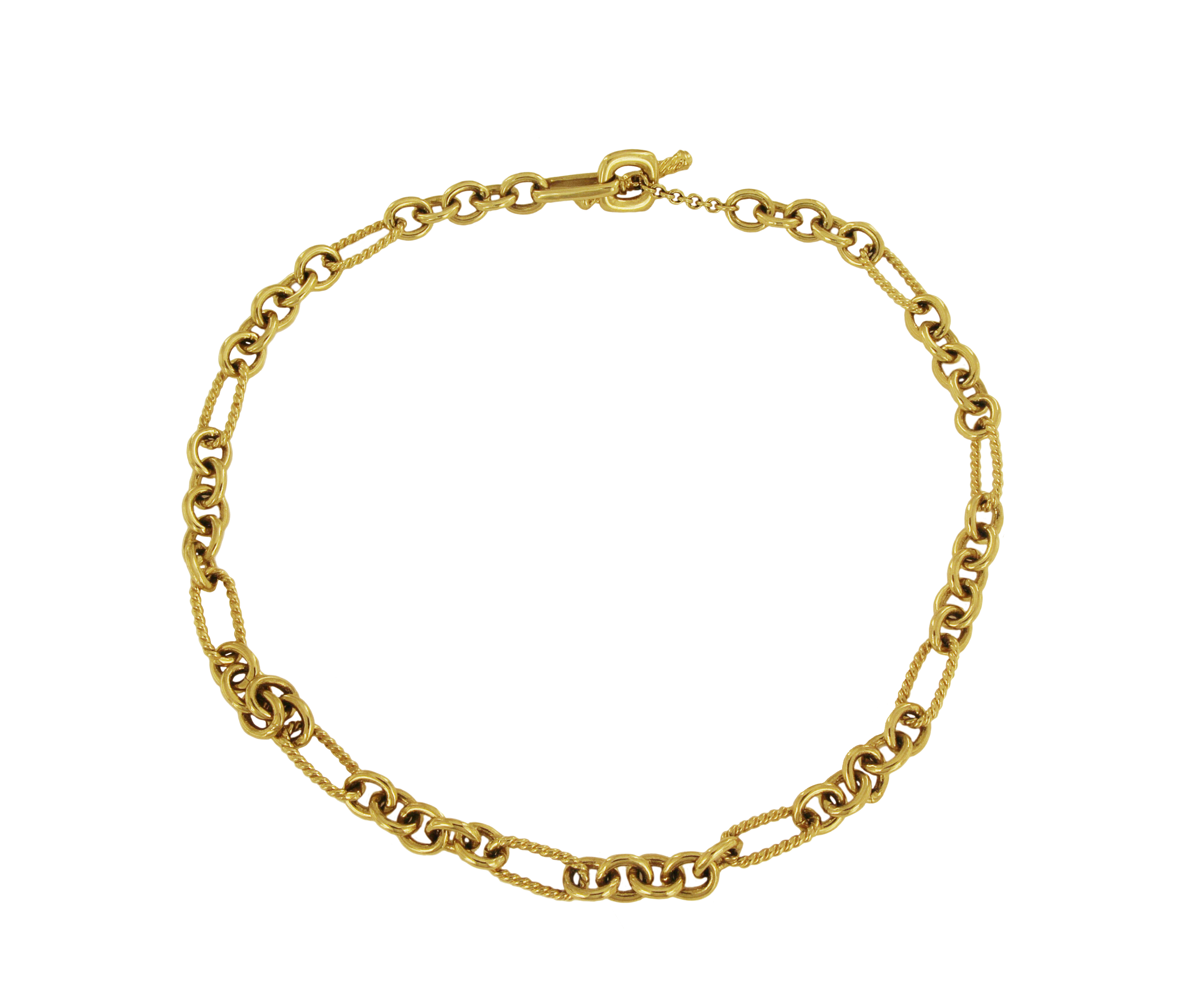 David Yurman Figaro Necklace in 18k Yellow, 16"