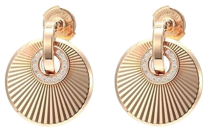 Chopard 839205-5001 18K Rose Gold Diamonds Earrings 