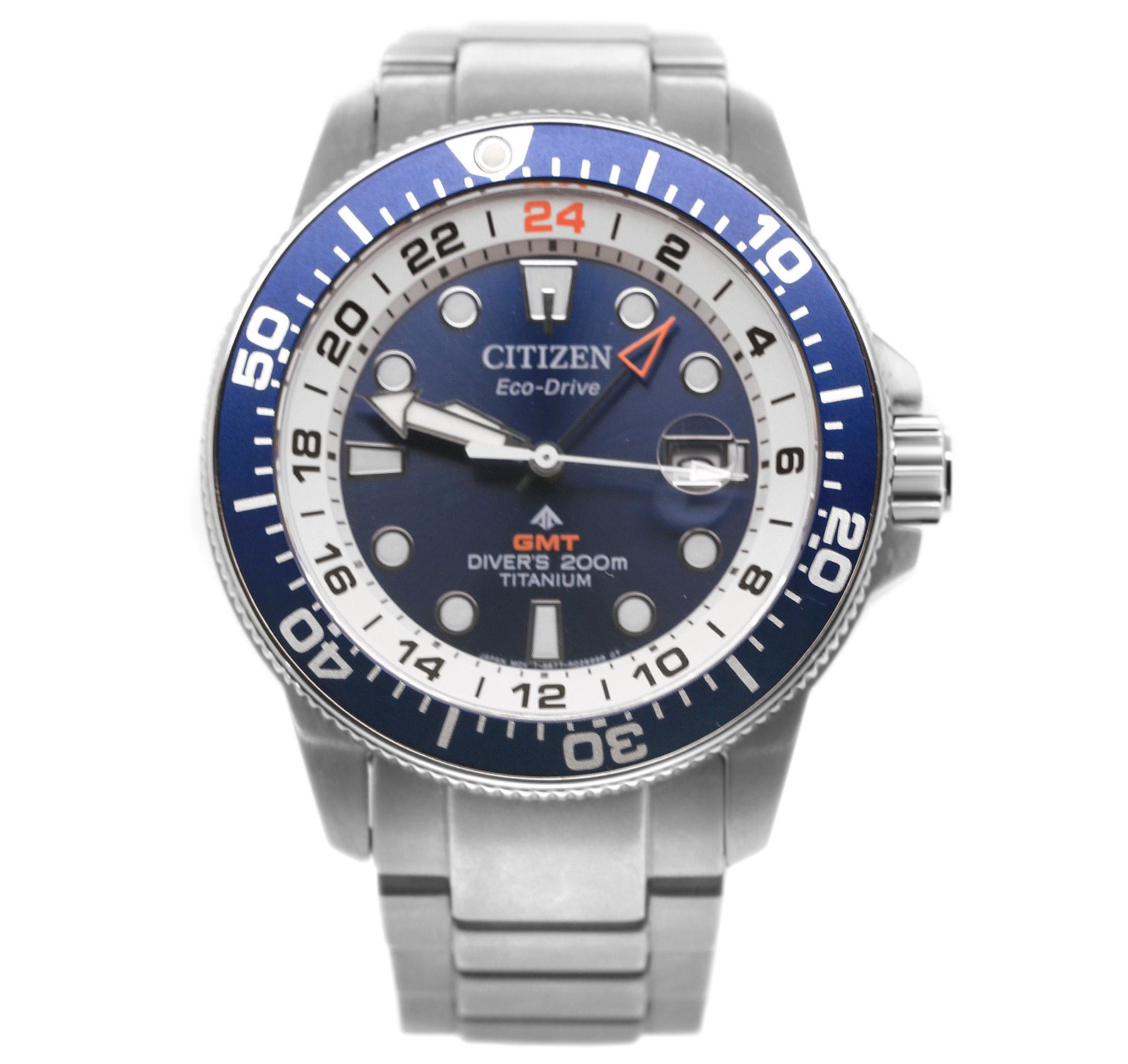 Citizen Eco-Drive Eco-Drive Blue Dial Titanium Men's Watch