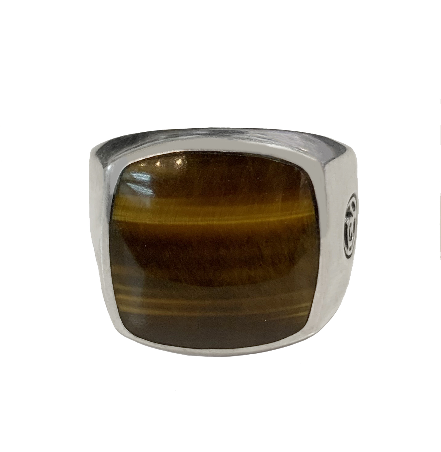David Yurman Exotic Stone Tiger’s Eye Signet Ring