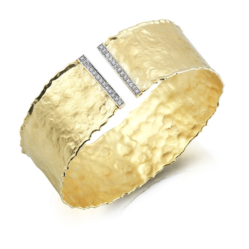 I.Reiss 14K Yellow Gold 0.31 Diamond Bracelet