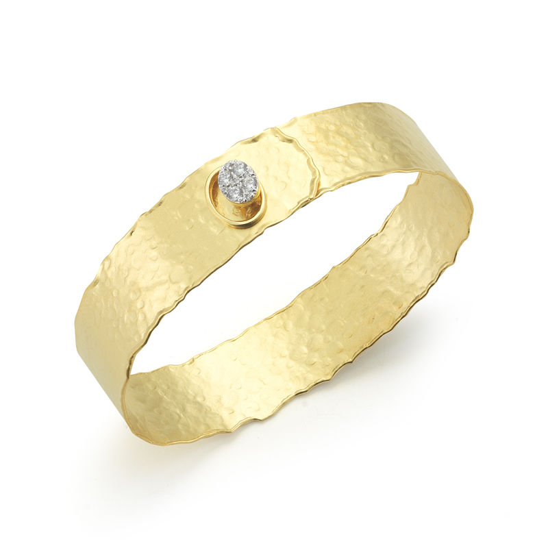 I.Reiss 14K Yellow Gold 0.25 Diamond Bracelet