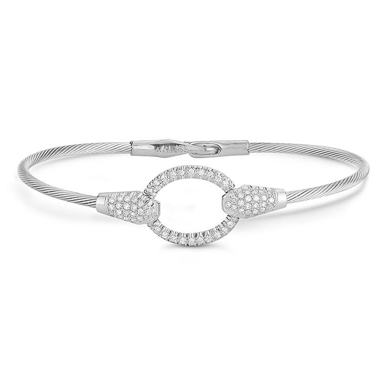 I.Reiss 14K White Gold 0.52 Diamond Bracelet