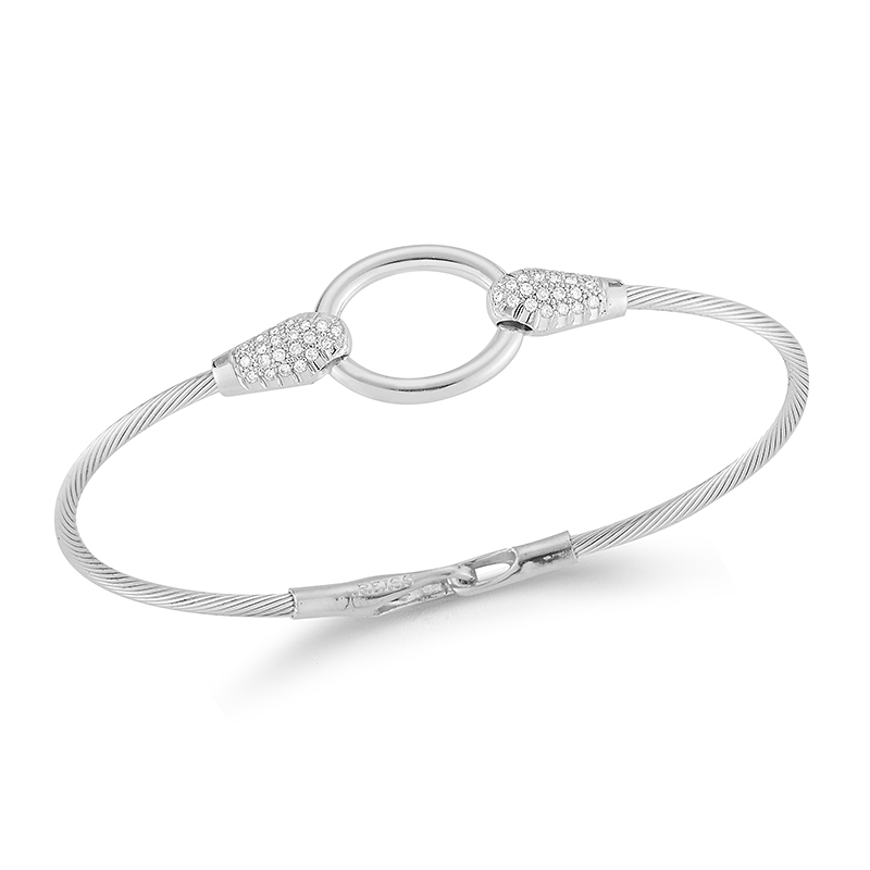 I.Reiss 14K White Gold 0.28 Diamond Bracelet