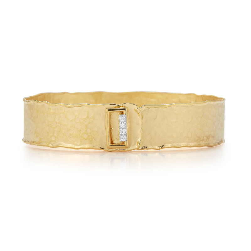 I.Reiss 14K Yellow Gold 0.16 Diamond Bracelet