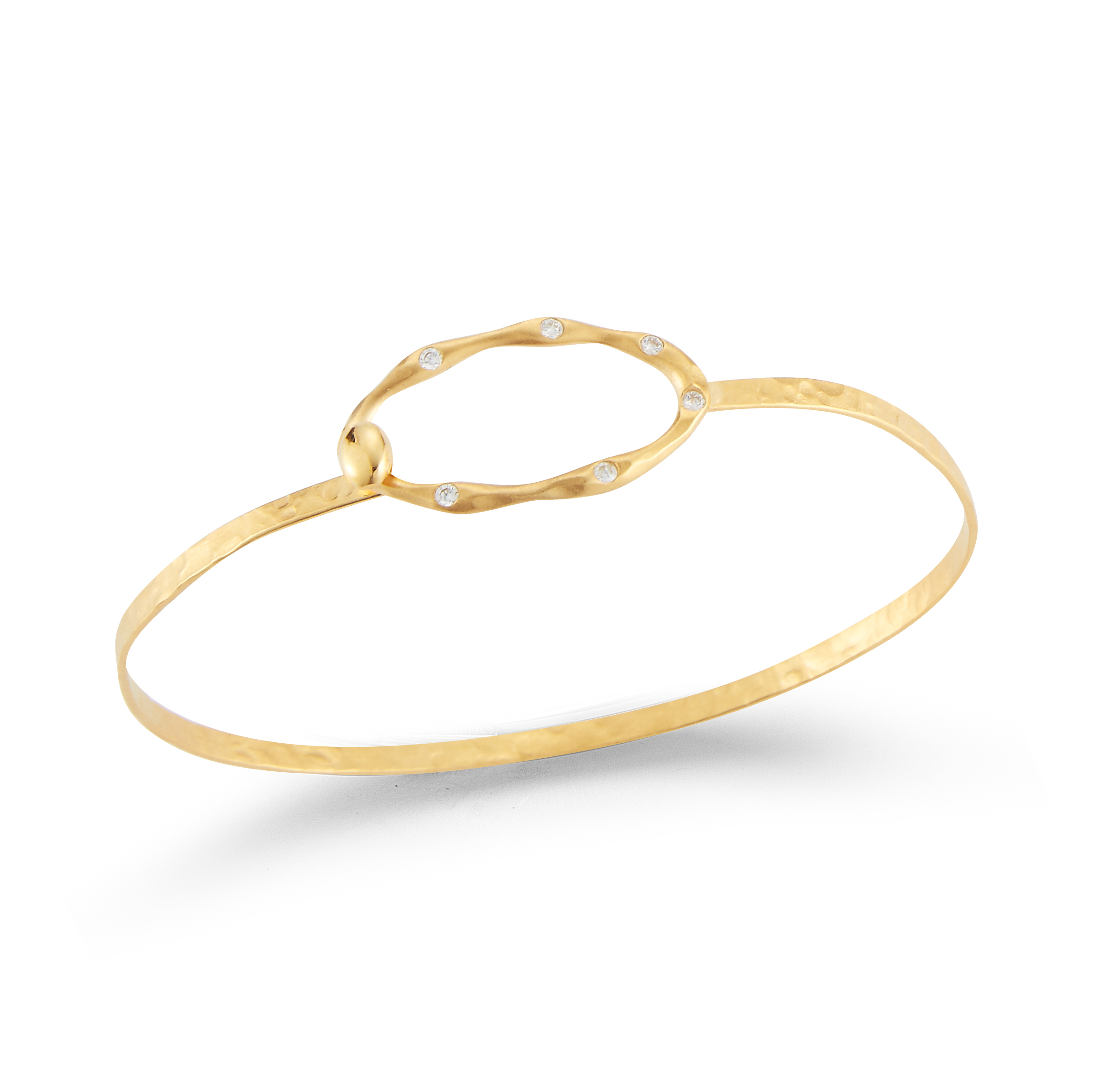 I.Reiss 14K Yellow Gold 0.13 Diamond Bracelet