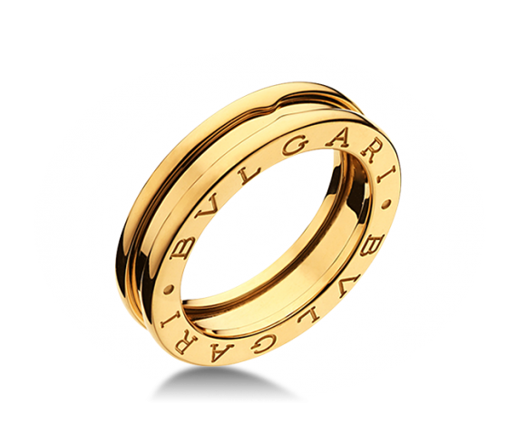 Bvlgari Bulgari B. Zero 1 18K Yellow Gold 1 Band Ring AN852260