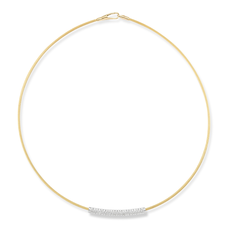 I.Reiss 14K Yellow Gold 0.44 Diamond Necklace