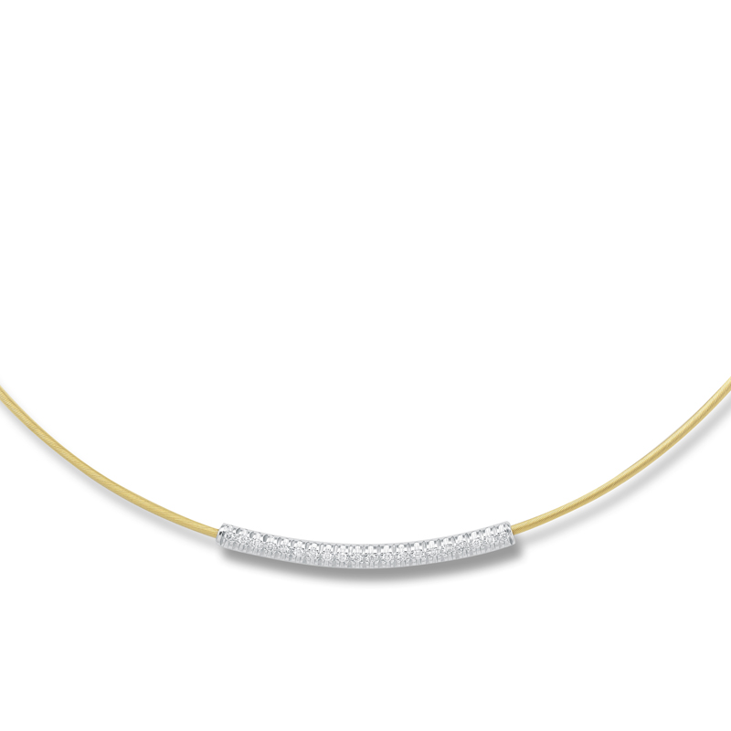 I.Reiss 14K Yellow Gold 0.2 Diamond Necklace