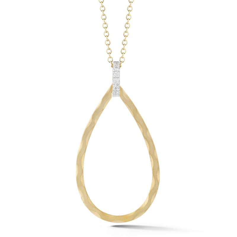 I.Reiss 14K Yellow Gold 0.06 Diamond Necklace