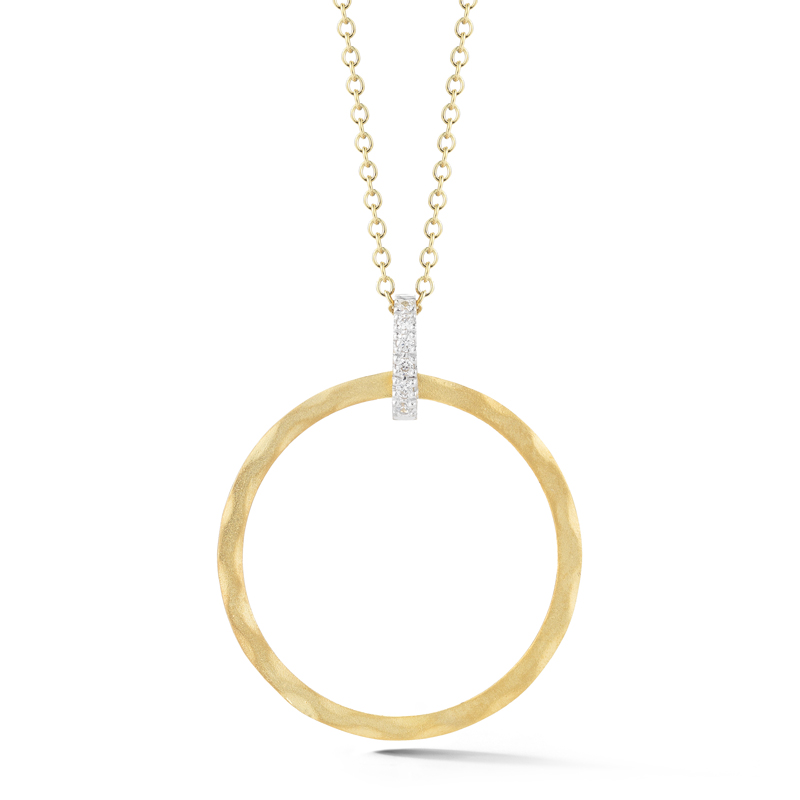 I.Reiss 14K Yellow Gold 0.06 Diamond Necklace