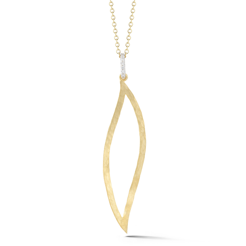 I.Reiss 14K Yellow Gold 0.06 Diamond Necklace