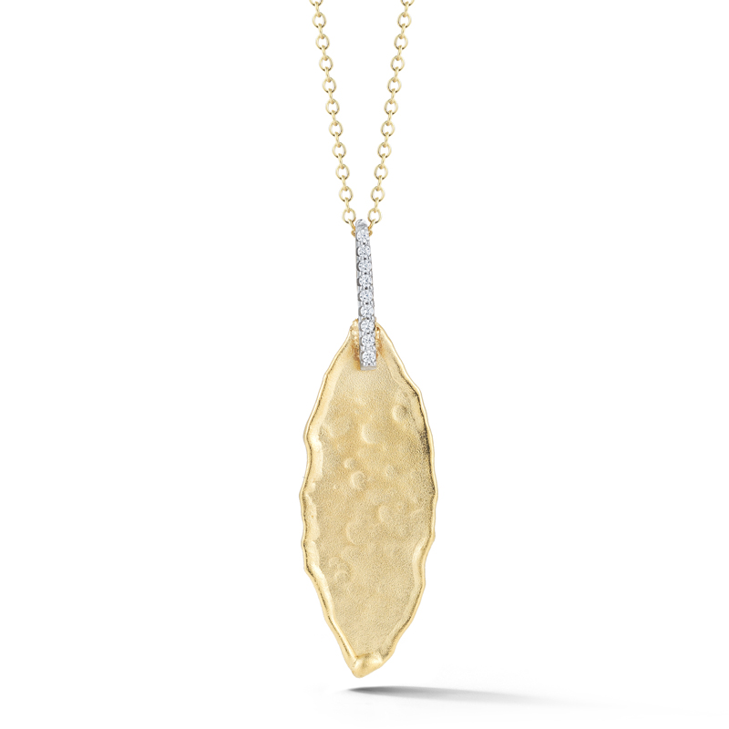 I.Reiss 14K Yellow Gold 0.07 Diamond Necklace