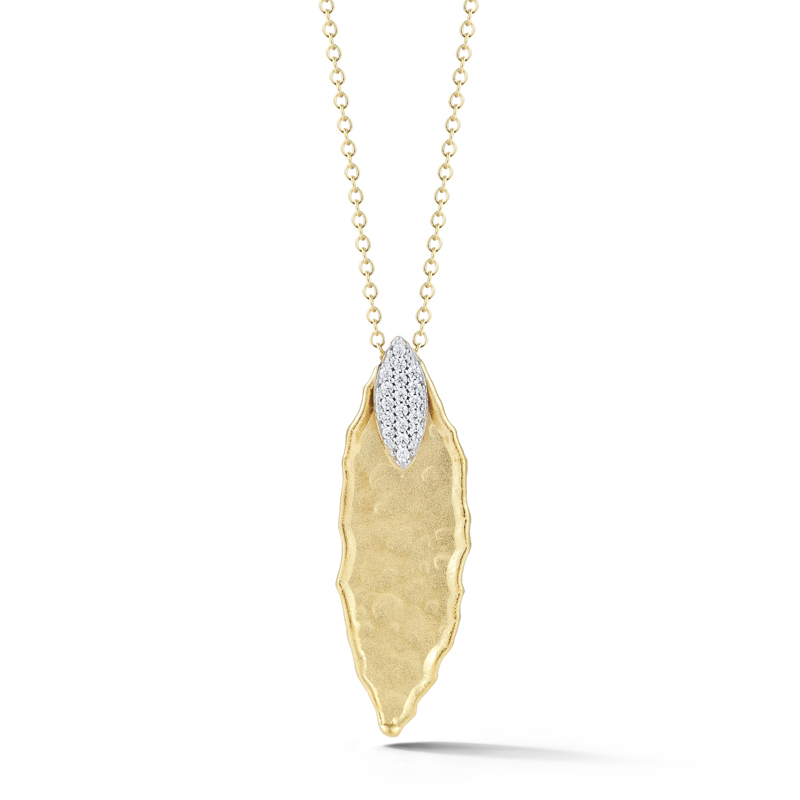 I.Reiss 14K Yellow Gold 0.15 Diamond Necklace
