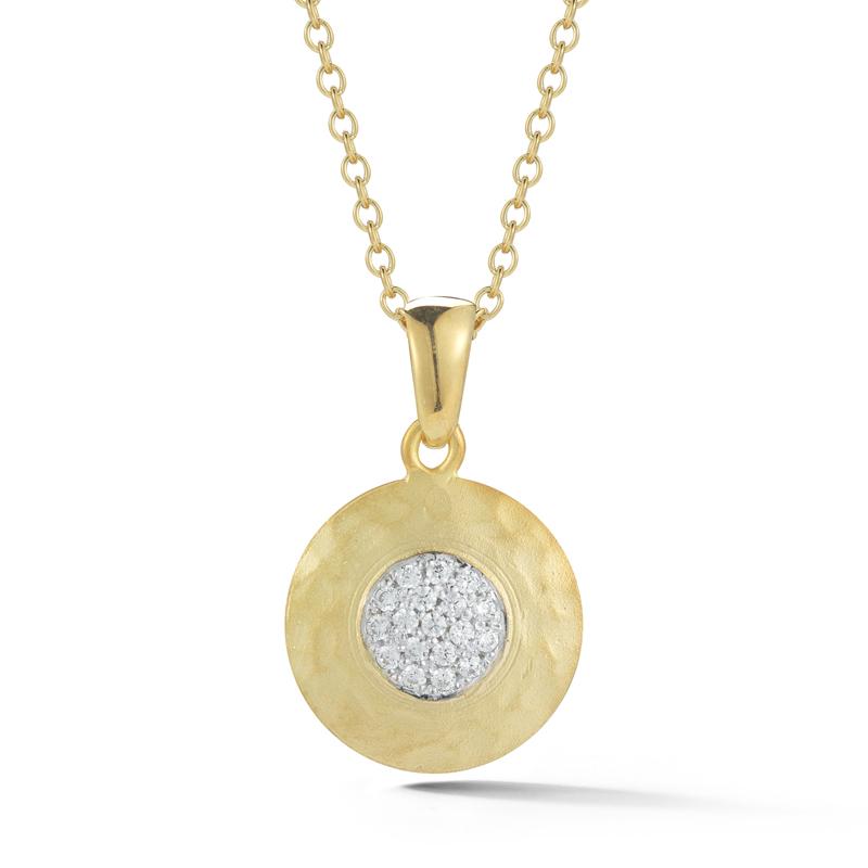 I.Reiss 14K Yellow Gold 0.2 Diamond Necklace