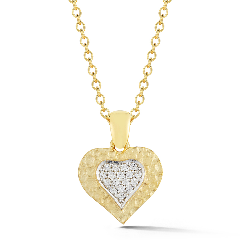 I.Reiss 14K Yellow Gold 0.1 Diamond Necklace