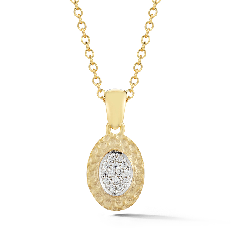 I.Reiss 14K Yellow Gold 0.1 Diamond Necklace