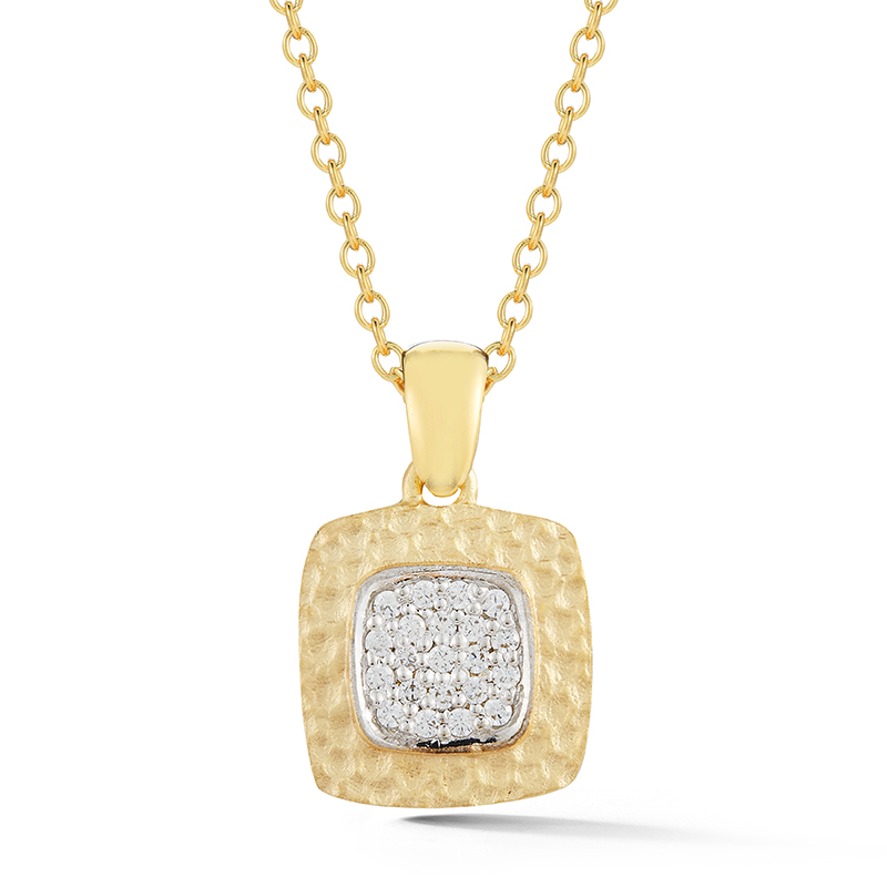 I.Reiss 14K Yellow Gold 0.15 Diamond Necklace