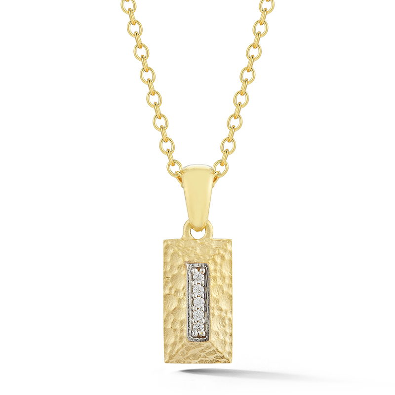 I.Reiss 14K Yellow Gold 0.03 Diamond Necklace