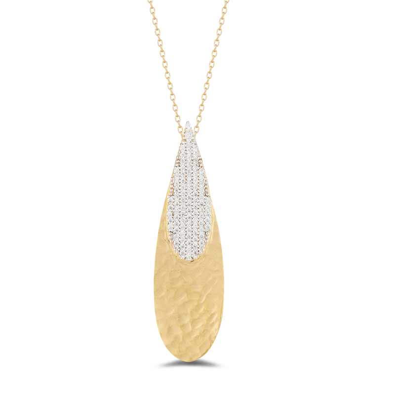 I.Reiss 14K Yellow Gold 0.53 Diamond Necklace