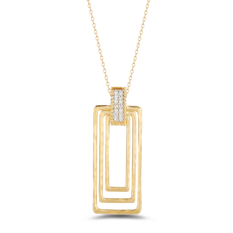 I.Reiss 14K Yellow Gold 0.08 Diamond Necklace