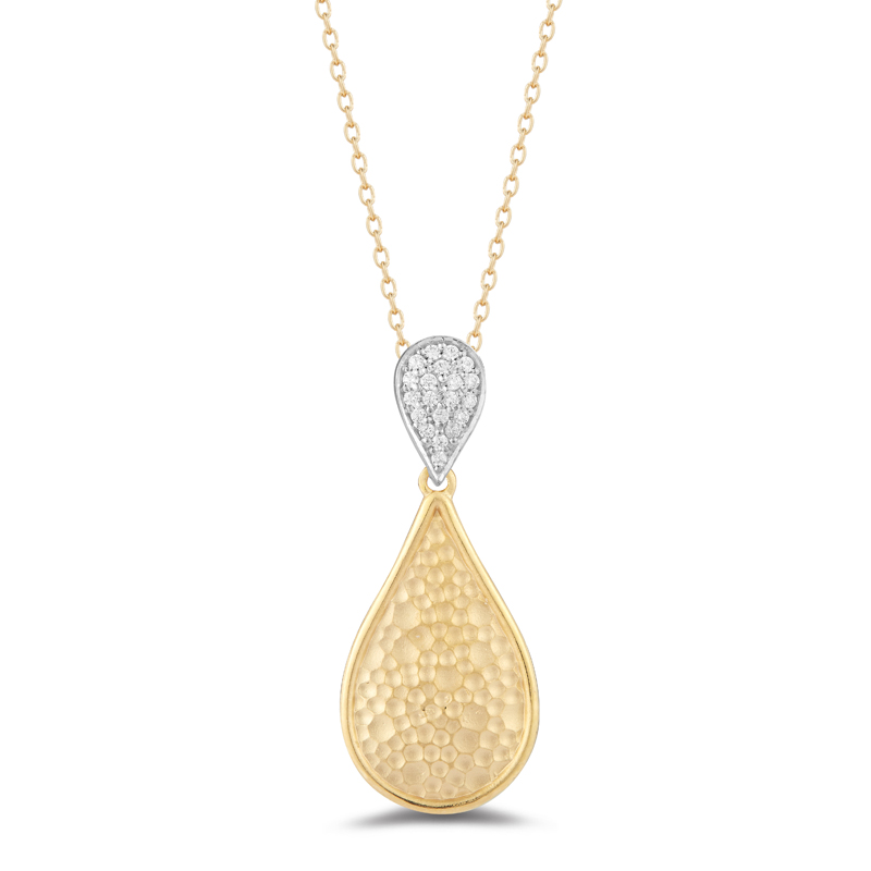 I.Reiss 14K Yellow Gold 0.15 Diamond Necklace
