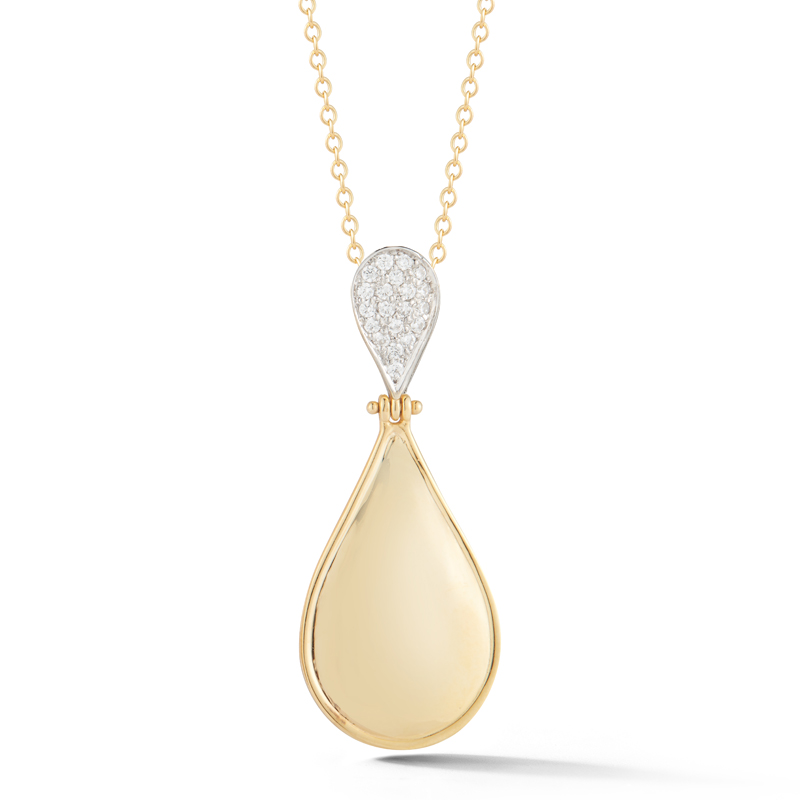 I.Reiss 14K Yellow Gold 0.15 Diamond Necklace
