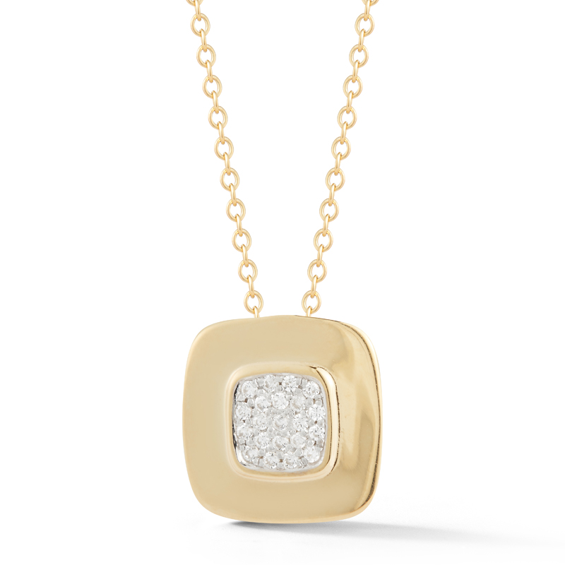 I.Reiss 14K Yellow Gold 0.13 Diamond Necklace
