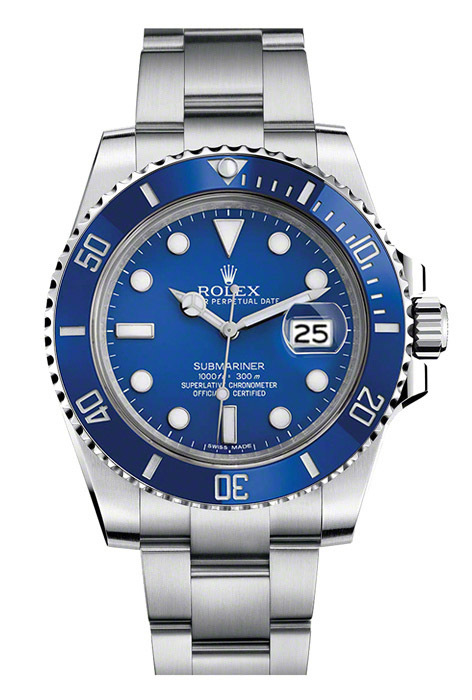 Rolex Submariner Custom Ceramic Blue 116610